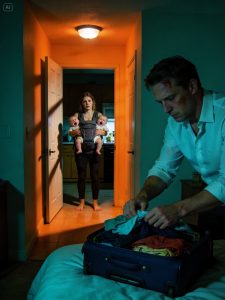 No, no, this can’t be happening. That’s what David said later in court in front of a room full of strangers, his voice shaking like he didn’t recognize the life he’d built collapsing right in front of him. But that’s not where this started. It started in my kitchen at 2:47 in the morning with two screaming newborns and a husband who couldn’t stand the sound of his own daughters.