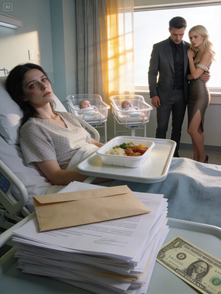 3 days after my C-section, my husband walked into my hospital room with his arm around his secretary and dropped divorce papers on the tray beside my untouched lunch. “Take $3 million and sign it,” he said. “I only want the kids.” That moment, that exact moment, was when Daniel Mitchell destroyed his own life. But he didn’t know it yet.