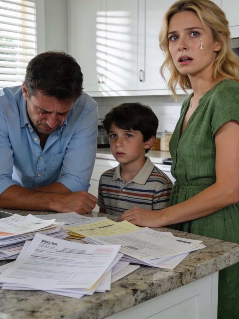 He abandoned us without a second glance, running off with his mistress and leaving behind a crushing pile of debt I had no idea how to survive. Then, only a week later, my 11-year-old son said something that made my bl:ood run cold: “Mom, I got…