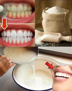 Discover a dazzling smile: the secret to whiter teeth in just 2 minutes with rice water!