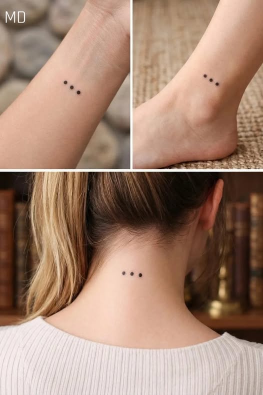 Understanding the Meaning Behind the Three-Dot Tattoo