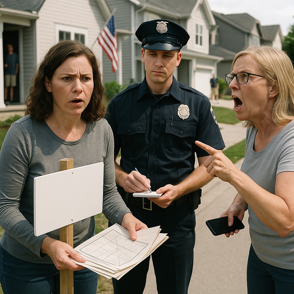 HOA Karen Dialed 911 on Me for Putting Up a Sign on My Land — Tried to Make Me Out as the Trespasser